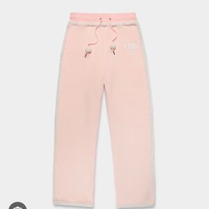UGG x Telfar Pink Fleece-Lined Lounge Pants